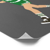 Larry Bird Poster (Ecke)