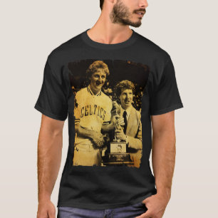 Larry Bird Vintage Bauweise von Basketball T-Shirt