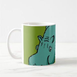 Larry das Flusspferd Kaffeetasse