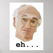 Larry David Eh Poster (Vorne)