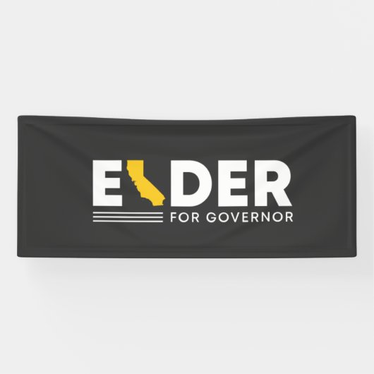 Larry Elder für den kalifornischen Gouverneur     Banner (Horizontal)
