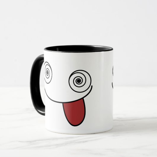 Larry Hypnotique Tasse (Vorderseite Links)