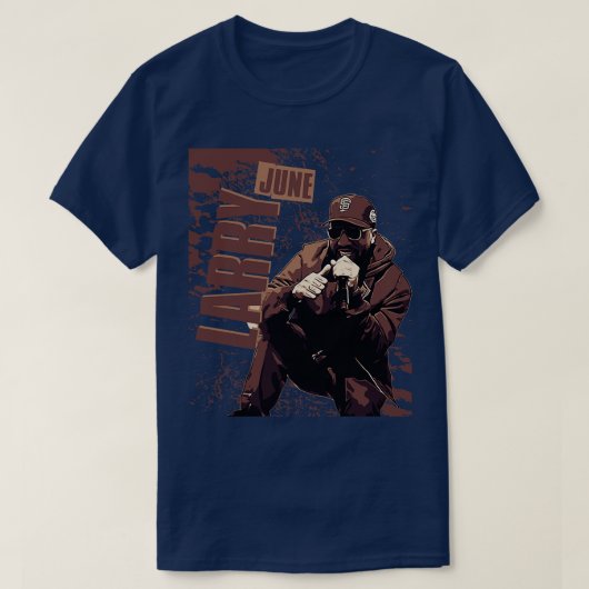 Larry June Hip hop T-Shirt (Design vorne)