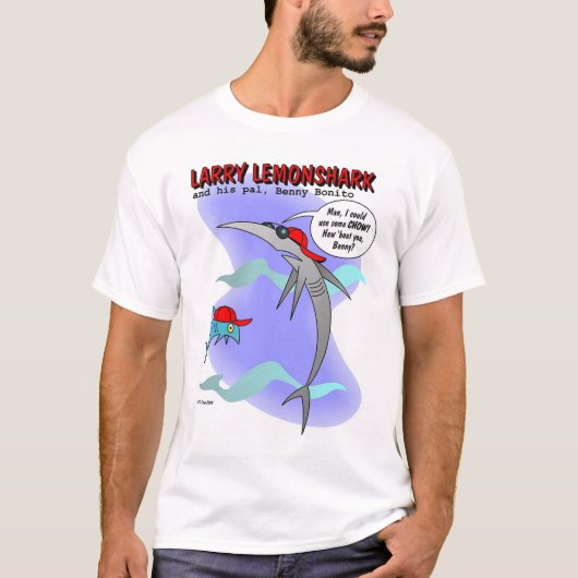 Larry Lemonshark T-Shirt (Vorderseite)