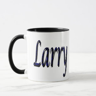 Larry, Name, Logo, Tasse