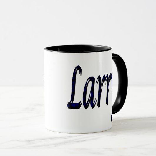 Larry, Name, Logo, Tasse (VorderseiteRechts)