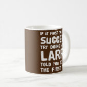 Larry Personalisiert Name Birthday Gift Funny Kaffeetasse (VorderseiteRechts)
