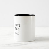 Larry The Cat (UK) Zweifarbige Tasse (Mittel)