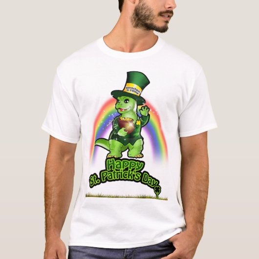 Larry the Leprechaun im Training T-Shirt (Vorderseite)