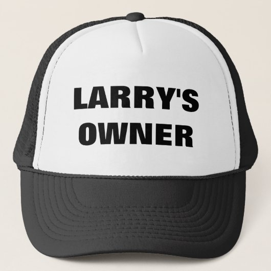 LARRY'S EIGENTÜMER TRUCKERKAPPE (Vorderseite)