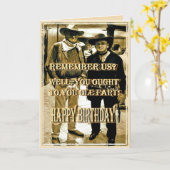 Larrys Geburtstagskarte Karte (Gelbe Blume)