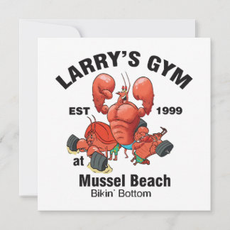 Larry's Gym am Strand von Mussel
