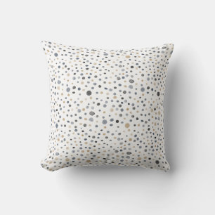 Lars Confetti Wasserfarbe Dots Throw Kissen