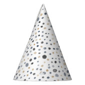 Lars Confetti Watercolor Dots Party Hat Partyhütchen (Links)