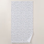 Lars Confetti Watercolor Dots Strandtuch (Vorderseite)
