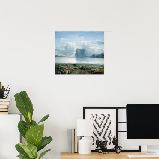 Lars Hertervig Island Borgøya Poster (Heimbüro)