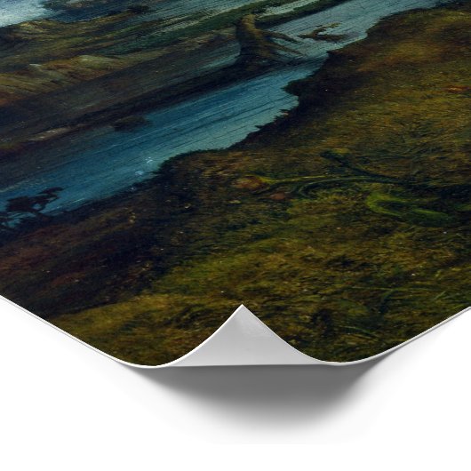 Lars Hertervig The Tarn Poster (Ecke)