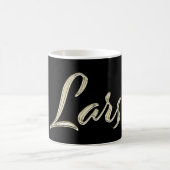 Lars Name whitegold Tasse Teetasse Kaffeetasse (Mittel)