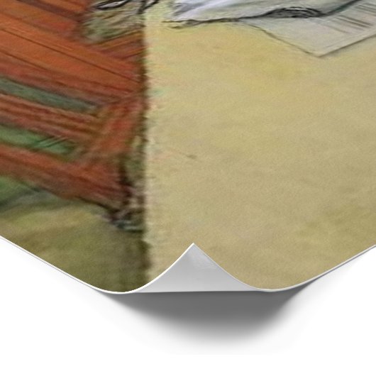 Larsson - Abend View - Poster (Ecke)