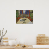 Larsson - Abend View - Poster (Küche)