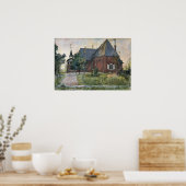 Larsson - Alte Sundborn Church (von einer Zuhause) Poster (Küche)