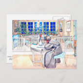 Larsson - Am Abend der Reise nach England Postkarte (Vorne/Hinten)