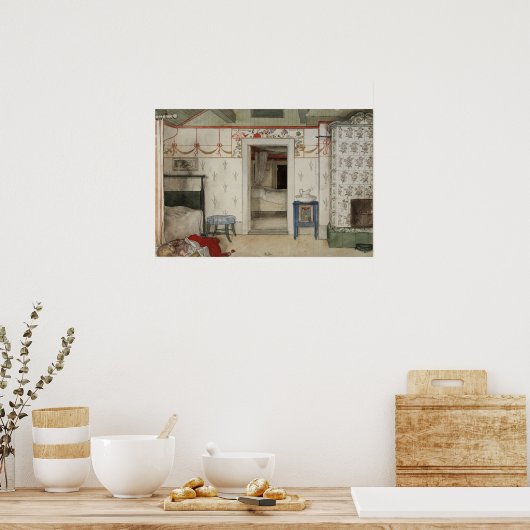 Larsson - Britas Vierzig Winks (von einer Zuhause) Poster (Küche)