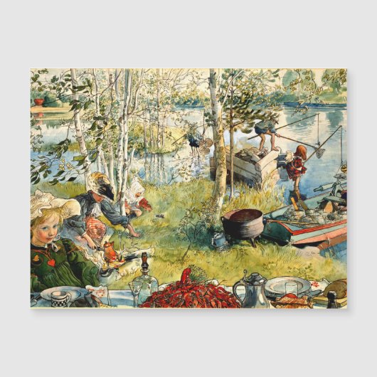 Larsson - Cray Fishing Magnetkarte (Vorderseite)