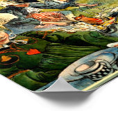 Larsson - Cray Fishing Poster (Ecke)