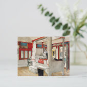 Larsson - Daddy's Room Postkarte (Stehend Vorderseite)