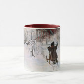 Larsson: Das Kunstwerk von Yard und Wash House Tasse (Zentrum)