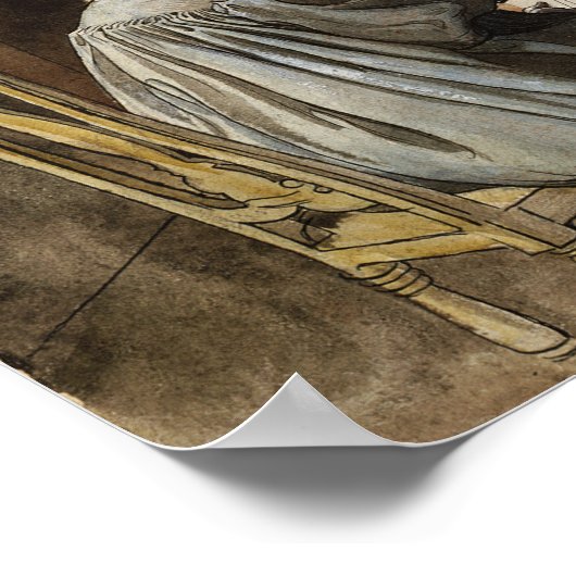 Larsson - Das Studio (von einer Zuhause) Poster (Ecke)