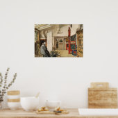 Larsson - Das Studio (von einer Zuhause) Poster (Küche)