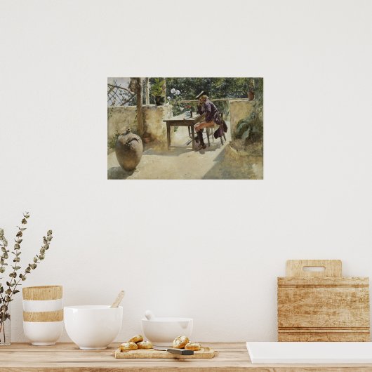 Larsson - Der Wein Poster (Küche)