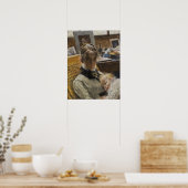 Larsson - Die Ehefrau und ihre Tochter Poster (Küche)