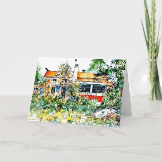 Larsson - Die Hütte Karte (Vorderseite)