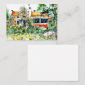 Larsson - Die Hütte Mitteilungskarte (Vorne/Hinten)