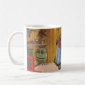 Larsson: Die Küche, Kunst Kaffeetasse (Links)