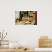 Larsson - Erholung am Sonntag Poster (Küche)