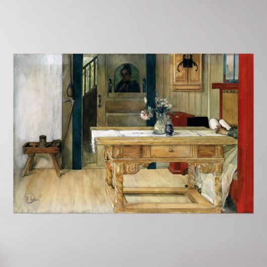 Larsson - Erholung am Sonntag Poster (Vorne)