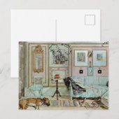 Larsson - Faulenzerwinkel,  Postkarte (Vorne/Hinten)