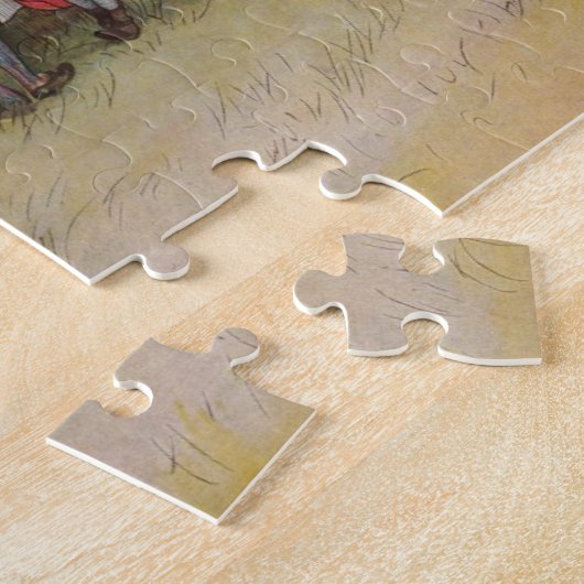 Larsson: Frühstück unter der großen Birke Puzzle (Seite)