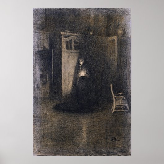 Larsson - Gute Nacht Thielska Poster (Vorne)