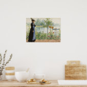 Larsson - Karin an der Küste Poster (Küche)