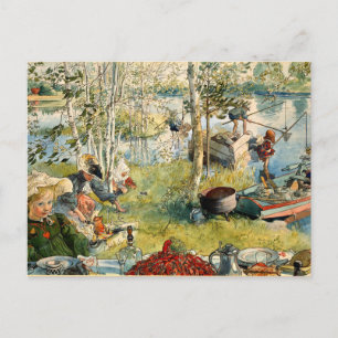 Larsson - Krebsfischen - Postkarte