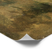 Larsson - Landschaftsstudie von Barbizon 1919 Poster (Ecke)