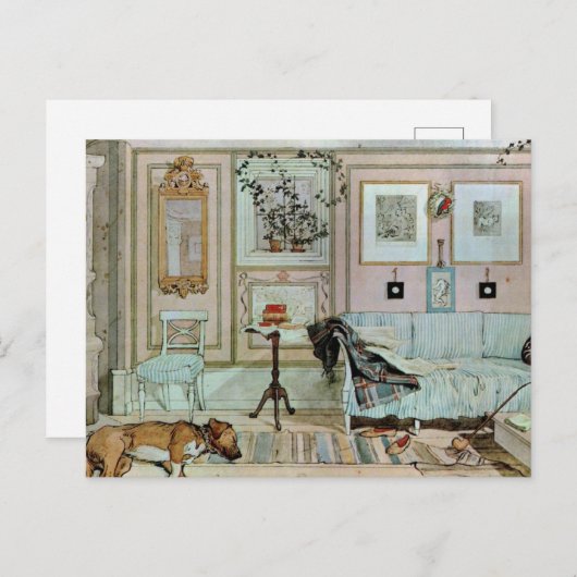 Larsson - Lazy Nook, Postkarte (Vorne/Hinten)