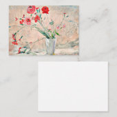 Larsson - Nelken und Pfeffer Mitteilungskarte (Vorne/Hinten)