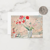 Larsson - Nelken und Pfeffer Mitteilungskarte (Vorderseite/Rückseite Beispiel)