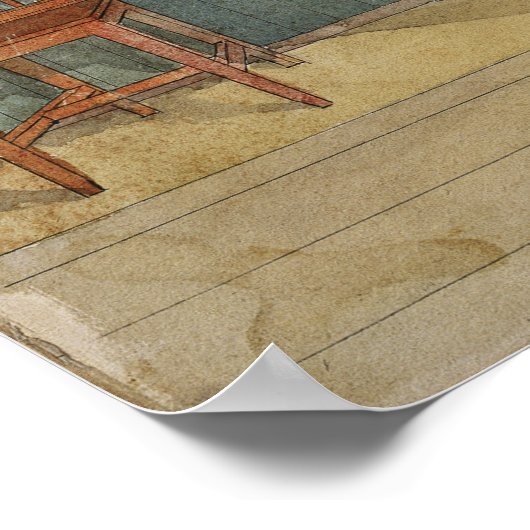 Larsson - Old Anna (von einer Zuhause) Poster (Ecke)